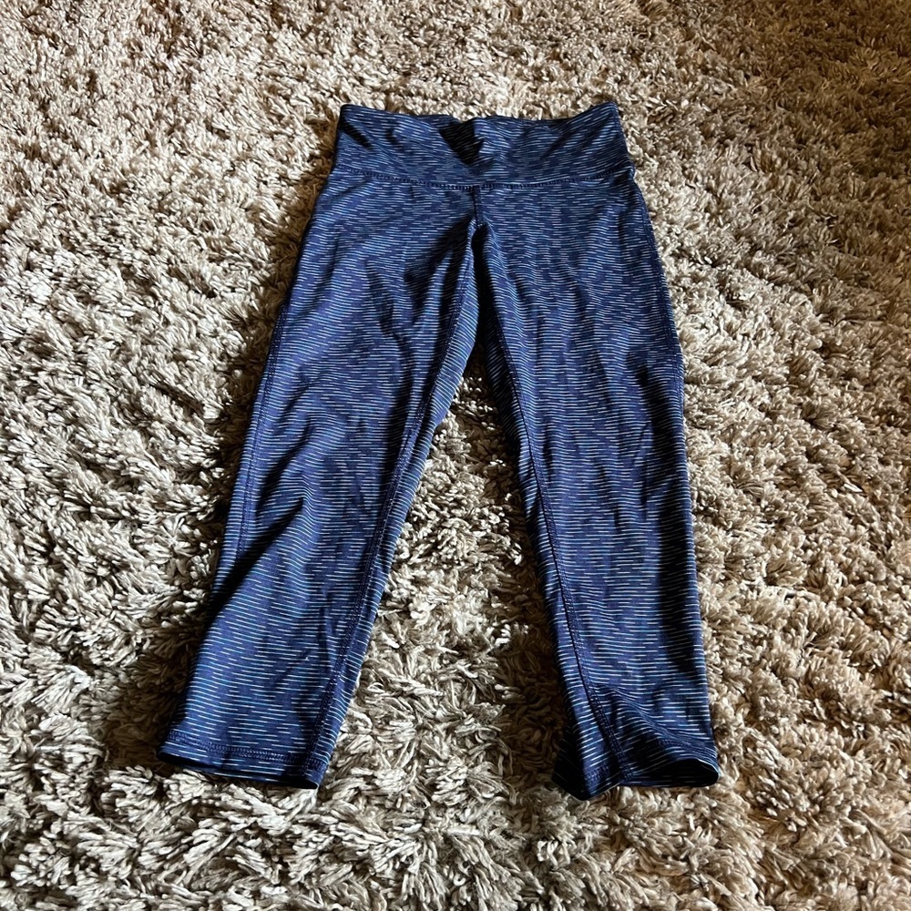 Champion blue cropped workout pants